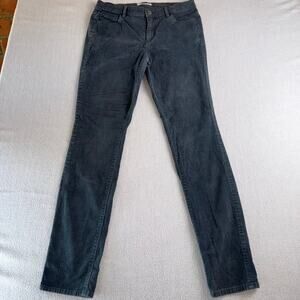 LOFT Women’s Size 27/4 Dark Teal Modern Skinny Corduroy Pants